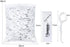 Each Individually Wrapped Teeth Cleaning Floss, Travel Hotel Restaurant Dental Floss (500)