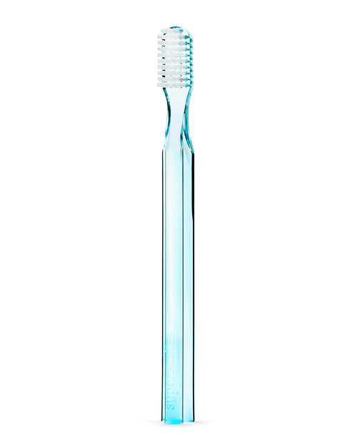 Supersmile New Generation Toothbrush w/Patented 45° Soft Nylon Bristles - Ergonomic Handle for Adults & Children