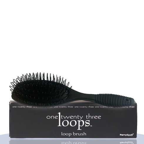 One Twenty Three Loops - RemySoft Professional Grade Loop Brush for Hair Extensions & Wigs