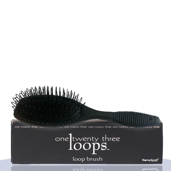 One Twenty Three Loops - RemySoft Professional Grade Loop Brush for Hair Extensions & Wigs