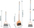 Mini Broom with Dustpan for Kids - Little Housekeeping Helper Set (Light Orange)