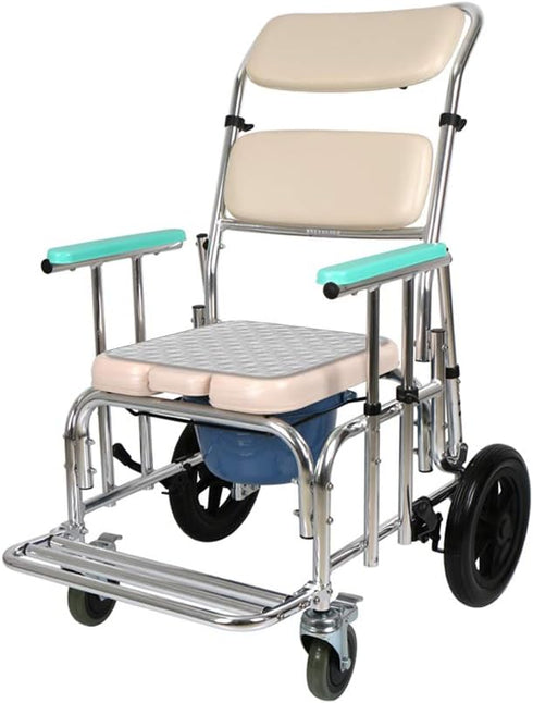 Non-Slip Absorbent Washable Incontinence Pad, 4-Layer Design Chair Absorbent Pads Protection - Set of 2 (Grey) for