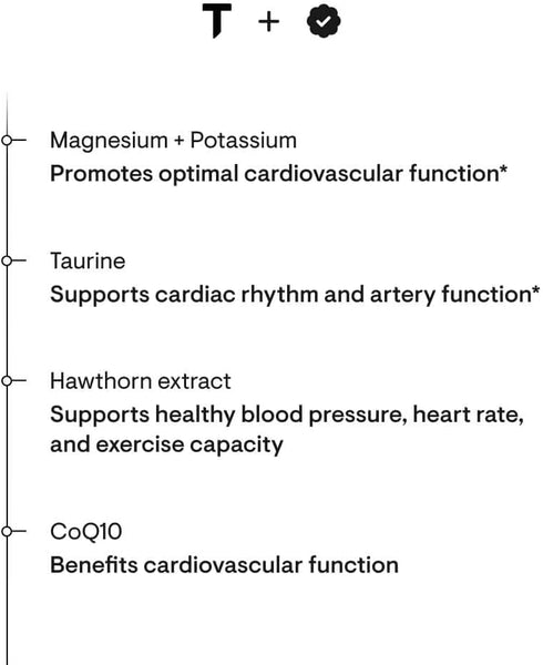 THORNE Heart Health Complex with CoQ10, Taurine, and Hawthorn, 90 Capsules Supplement