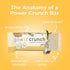 Power Crunch Protein Wafer Bars, High Protein Snacks, Peanut Butter Crème, 1.4 Ounce, 12 Count