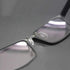 12.4mm D Shape Eyeglass Nose Pads, 5 Pairs Push-in Soft Silicone Nose Pieces for Glasses, Anti-Slip for Eyeglasses