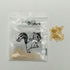 Angzhili 10 Bag Dental Orthodontic Rubber Bands, Elastic Rubber Bands, Orthodontic Supply (1/8")