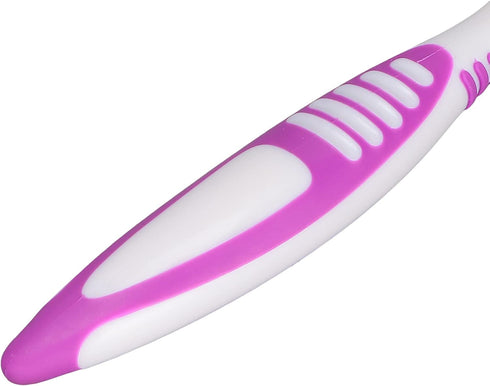 False Teeth Cleaning Brush, Double Sided Portable Denture Toothbrush for Hard Care Cleaning