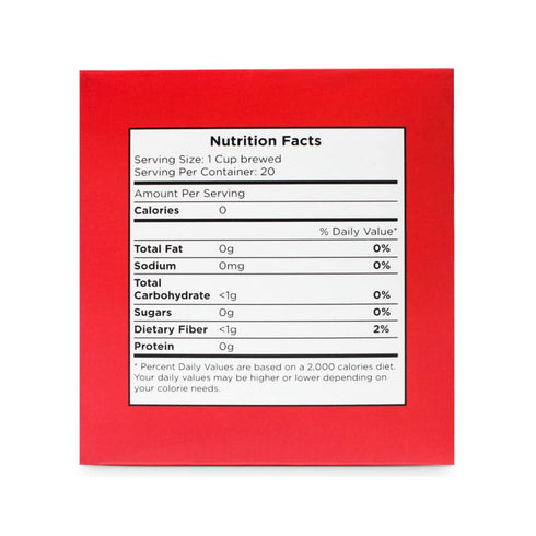 Baumann Premium American Ginseng Tea Bags (20 Bags) - Authentic Panax Wisconsin Grown Herbal Tea for Enhanced Focus &