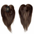 Natural Human Hair Bangs, Side Fringe Clip-in Extensions, Invisible Hairpieces for Women, Dark Brown