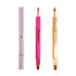 Lip Applicator Brush - 3 Pack Professional Retractable Dustproof Lip Brush for Lipstick and Lip Gloss