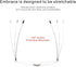 Folding Reading Glasses - Portable Foldable Readers for Men Women with Case, 2 Pairs 1.50