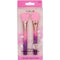 SILICONE FACIAL MASK BRUSH: PINK (2PC)