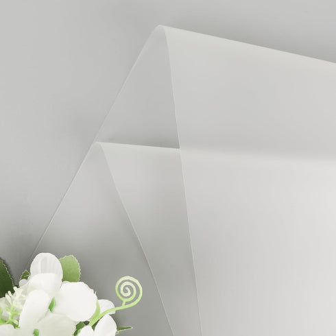 20 Sheet Waterproof Flower Wrapping Paper, Floral Bouquet Packaging Paper for Wedding Birthday Gift DIY