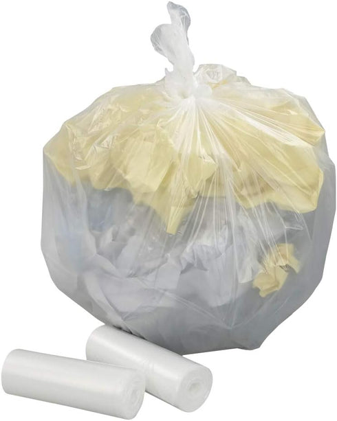 1.5 Gallon Small Trash Can Liners, 6 Rolls/150 Counts