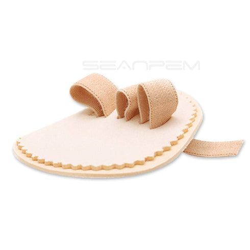 Adjustable Toe Splint & Straightener Brace with Cushion Metatarsal Pads for Hammer Toe - Support Guard (3 loops left