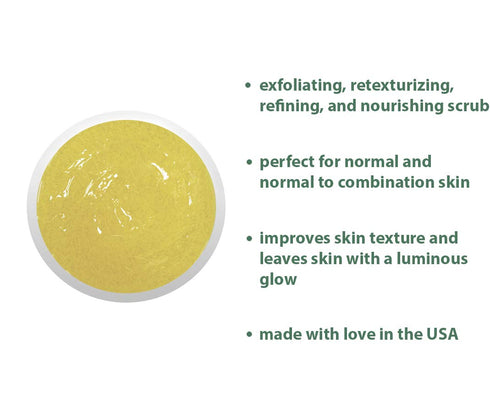 RAYA Pineapple Enzyme Facial Scrub (120) | Exfoliating Facial Scrub for Combination Skin, Glowing Complexion
