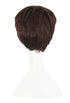 MapofBeauty Fashion Women Natural Short Curly Wig, Dark Brown