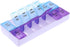 UXCONGOID 2 7 Large Pill Organizer Times a Day, Weekly Pill Organizer Daily Pill Box Day Medicine Organizer Box, AM PM