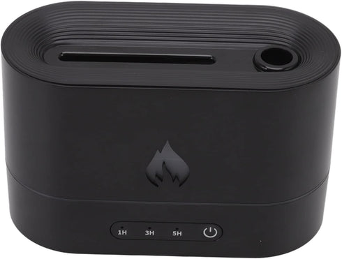 ShanQuilyx 250ml 3 Diffuser Humidifier, Essential Oil Diffuser with Flame Pattern Light, USB Powered Air Humidifier