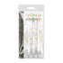 IVON Cuticle Trimmer with Pusher - 3pcs Rubber Tip Cuticle Tool for Nail Art