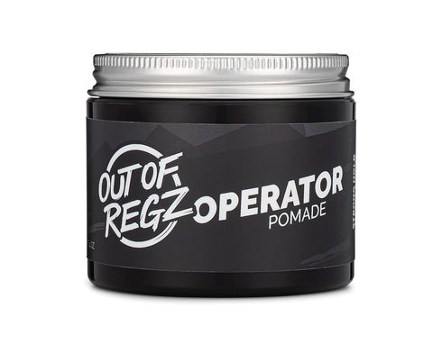 Out of Regz Operator Water Based Pomade for Men - Strong Hold, Natural Matte Finish, Sweat & Humidity Resistant