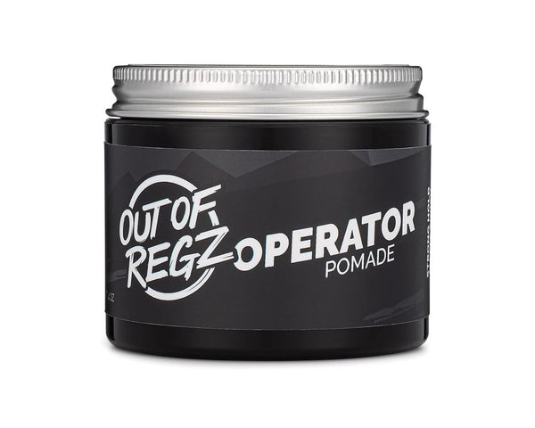 Out of Regz Operator Water Based Pomade for Men - Strong Hold, Natural Matte Finish, Sweat & Humidity Resistant