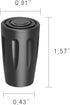 Hiking Pole Replacement Tips, 16 Pack Rubber Tips for Walking Sticks, Trekking Pole End Protectors