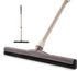 Eyliden Floor Squeegee Scrubber: Heavy Duty Telescopic Handle for No-Scratch Floor Cleaning, EVA Foam Blade