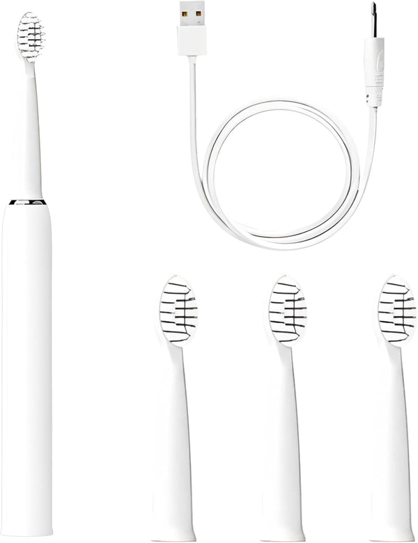 yeeplant Kids Rechargeable Electric Toothbrush, Soft Bristles with 3 Modes, Waterproof Ipx7, Includes