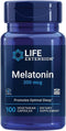 Life Extension Melatonin 300 mcg, 100 Capsules for Gentle Sleep Support and Healthy Circadian Rhythms