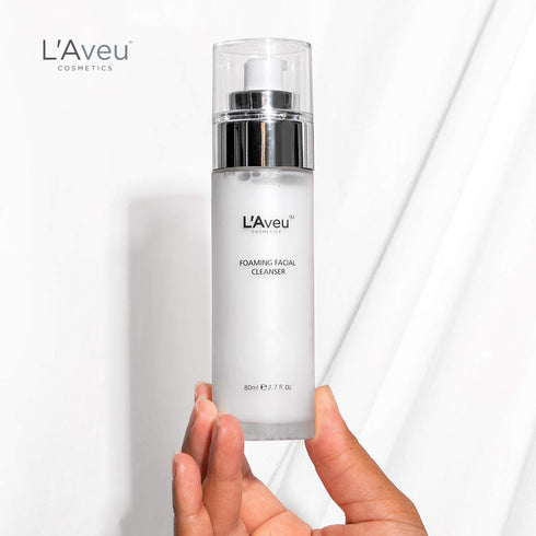 L’Aveu Foaming Facial Cleanser; Facial Cleansing Wash for All Skin Types, 2.7 fl oz