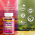 Energy Gummies Vitamin B12, Green Tea & Natural Caffeine, 1000 mcg Daily Energy, Raspberry Flavor, 60 Gummies