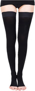 LTHAOO Compression Stockings for Women & Men,20-30 mmHg Thigh High Compression Socks with
