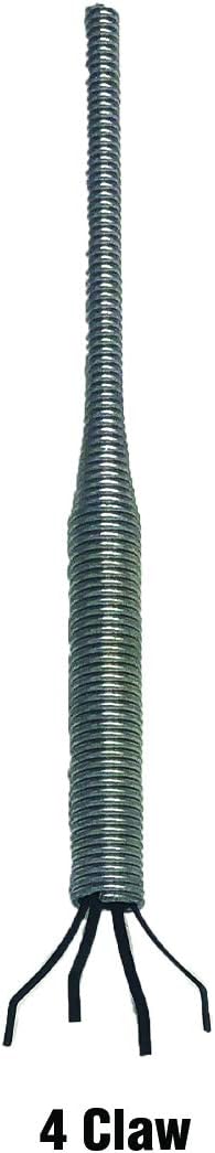 PF WaterWorks GrabEASY 60" Ergonomic Handle, Flexible 4 Claw Pick-Up Tool, Drain Snake
