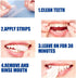OHOO -14 7-Day 14 Count (Pack 1), Teeth Whitening Strips Strips Treatment Mint Teeth Whitener Kit for Coffee, Wine