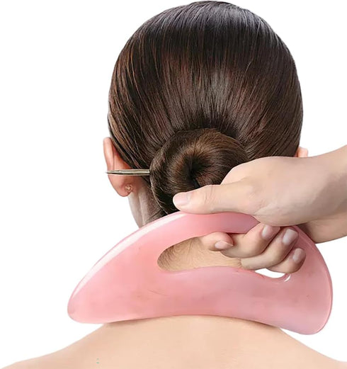 YAMHOHO Large Gua Sha Massage Tool, Lymphatic Drainage Massager, Muscle Scraping Massage Tools, Body Sculpting Anti