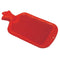 Classic Red Rubber Hot Water Bottle, 2 Quart Capacity - Pain Relief from Cramps, Headaches