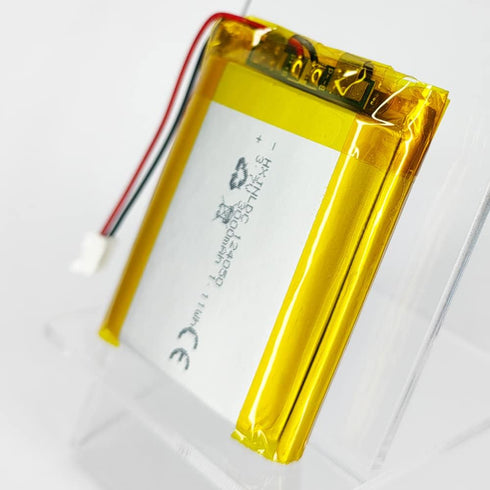 DC 3.7V 3000mAh 124050 Rechargeable Polymer Lithium Battery for DIY 3.7-5V Electronic Products