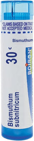 Boiron Bismuthum Subnitricum 30C Md for Stomach Aches, Sour Stomach & Vomiting, 80 Pellets