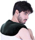 FOMI Moist Heat Shoulder and Neck Wrap, Weighted Lavender Scented Pad for Pain Relief, Microwavable