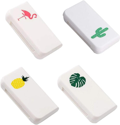 4 Pcs Daily Pill Box Case, Waterproof Medicine Organizer, Mini Pill Container for Travel Use