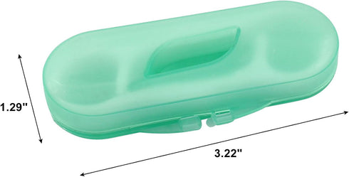 Travel Dental Floss Picks, Professional Teeth Cleaning Tool, 20 Pcs with 2 Storage Cases