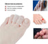Toe Protectors Toe Sleeves Toe Tube Pads for Hammer Toe Pain Relief, 5 Pairs