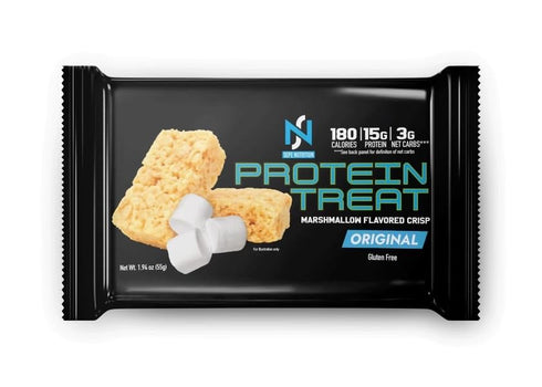 Sepe Nutrition Protein Treat - Marshmallow Flavored Crisp, 12 Count (1 Pack)