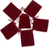 HRX Package Mini Velvet Gift Bag with Drawstring, 20PCS Burgundy Red Velvet Jewelry Pouches