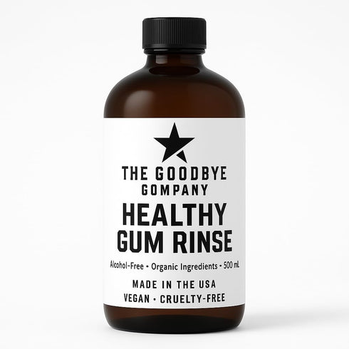The Goodbye Company Healthy Gum Rinse Handcrafted Natural Mouthwash for Bleeding Gums,