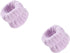 Sowaka 2 Pcs Wrist Spa Washband, Microfiber Soft Tower Wrist Scrunchies for Women Girls, Prevent Liquid Spilling