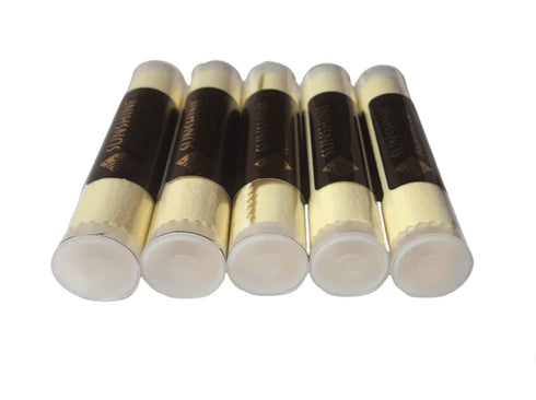 Sunshine 5 Polishing Cloths Jewelry Cleaner Tube for Silver Brass Gold Copper