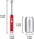 SUPRUS Electric Rechargeable Arc Lighter, Long Flexible Neck USB Lighter with LED Battery Display for Candle Cooking