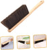 Hand Broom Brush, 3pcs Hand Broom with Wood Handle, Soft Whisk Broom for Cleaning Counter Furniture Carpet